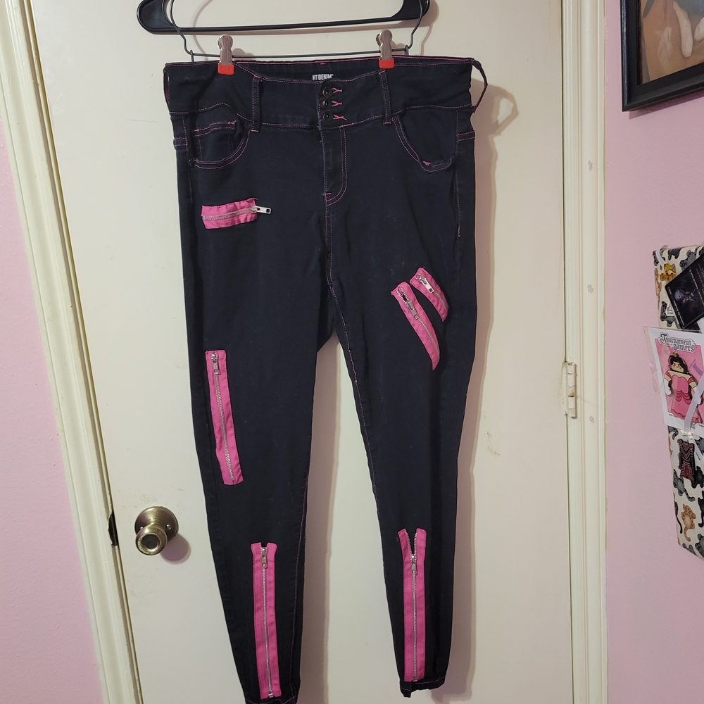 HT Denim Hi-Rise Super Skinny Jeans